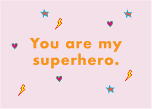 &BOX - KORT - You Are My Superhero, Pink